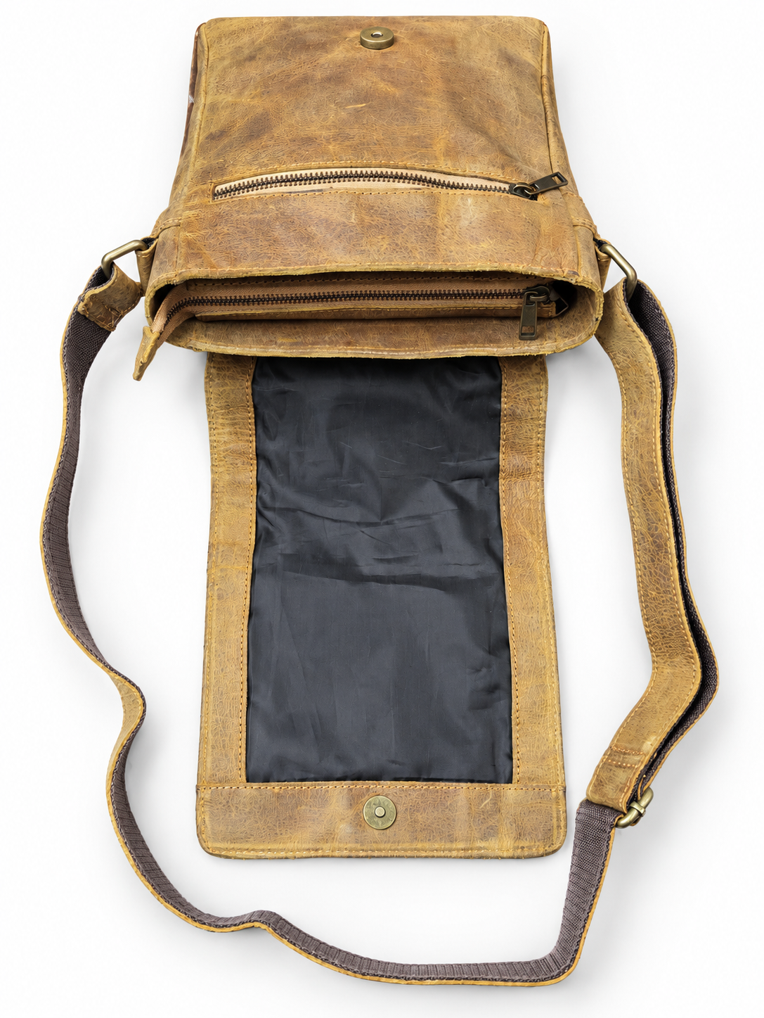  light Brown Vintage Sling Bag