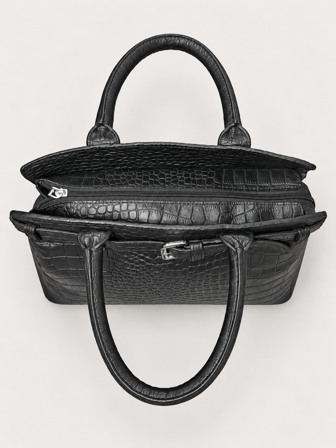 black handbag