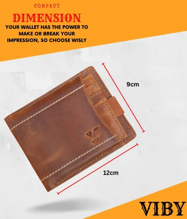 Assorted genuine leather wallets in different colors and designs.