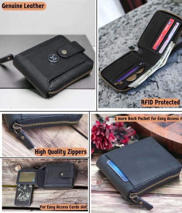 Snap ID card holder for easy access